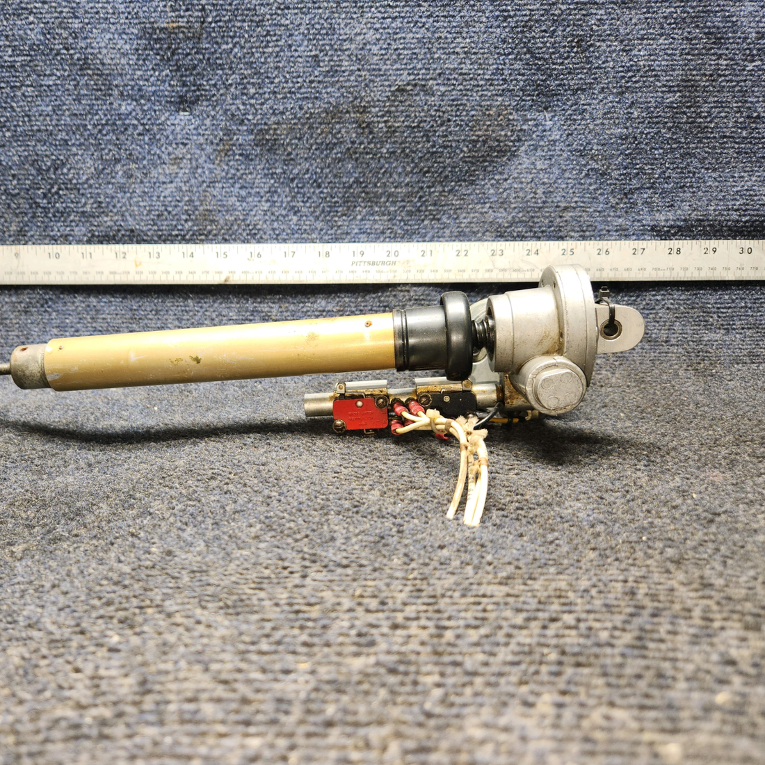 Used aircraft parts for sale, 750097-009,750105-1 Mooney M20J Flap Actuator Assy with Motor - 12V