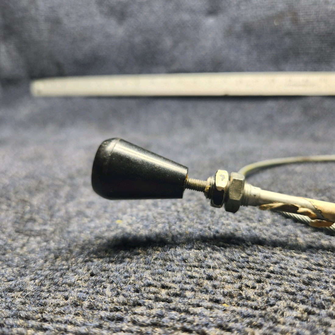 Used aircraft parts for sale, 640258-005 Mooney M20J CABIN HEAT CONTROL CABLE (L: 44-1/2")