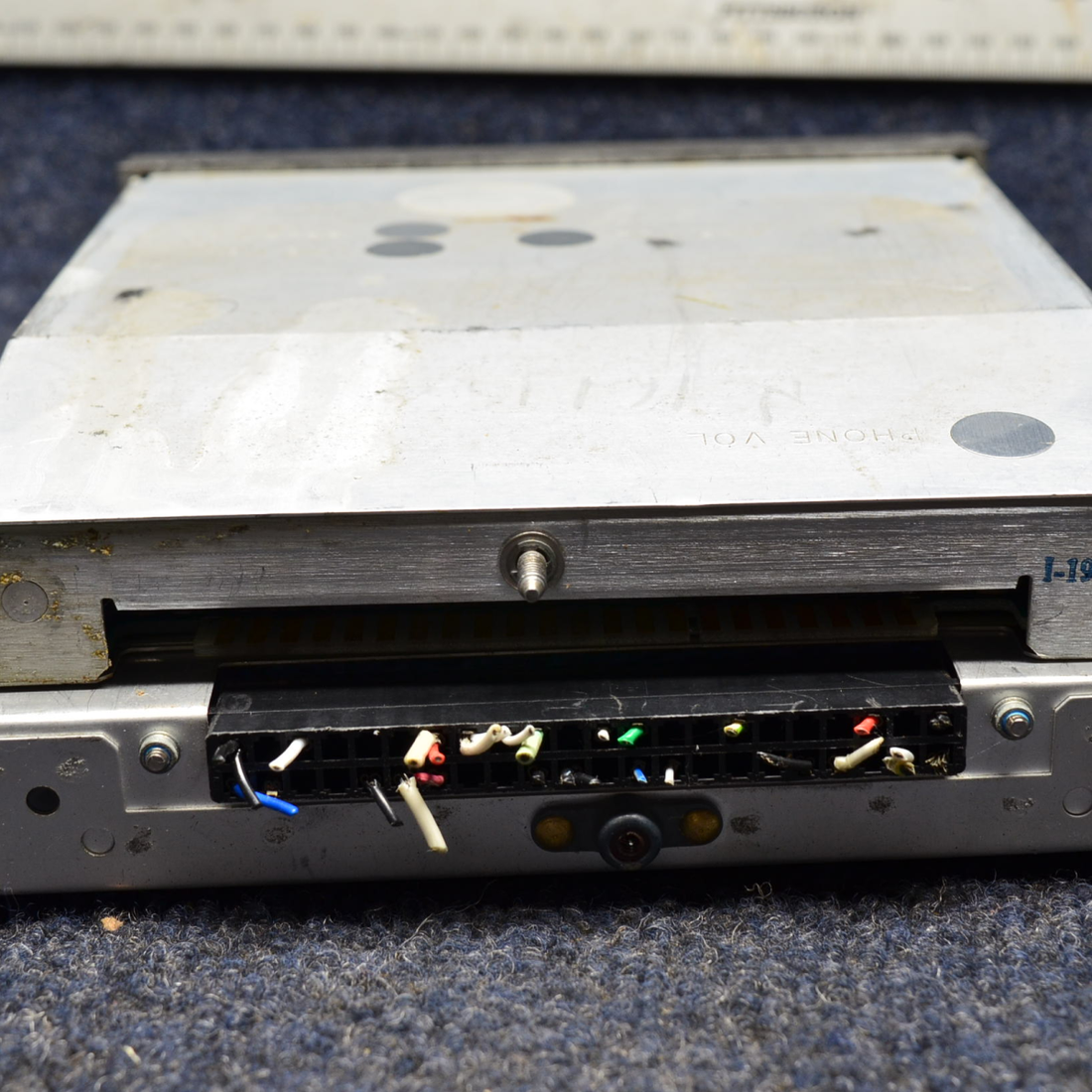 Used aircraft parts for sale, 066-1055-03 Cessna C175 KMA 24 BENDIX KING AUDIO PANEL W/ RACK AND CONNECTOR