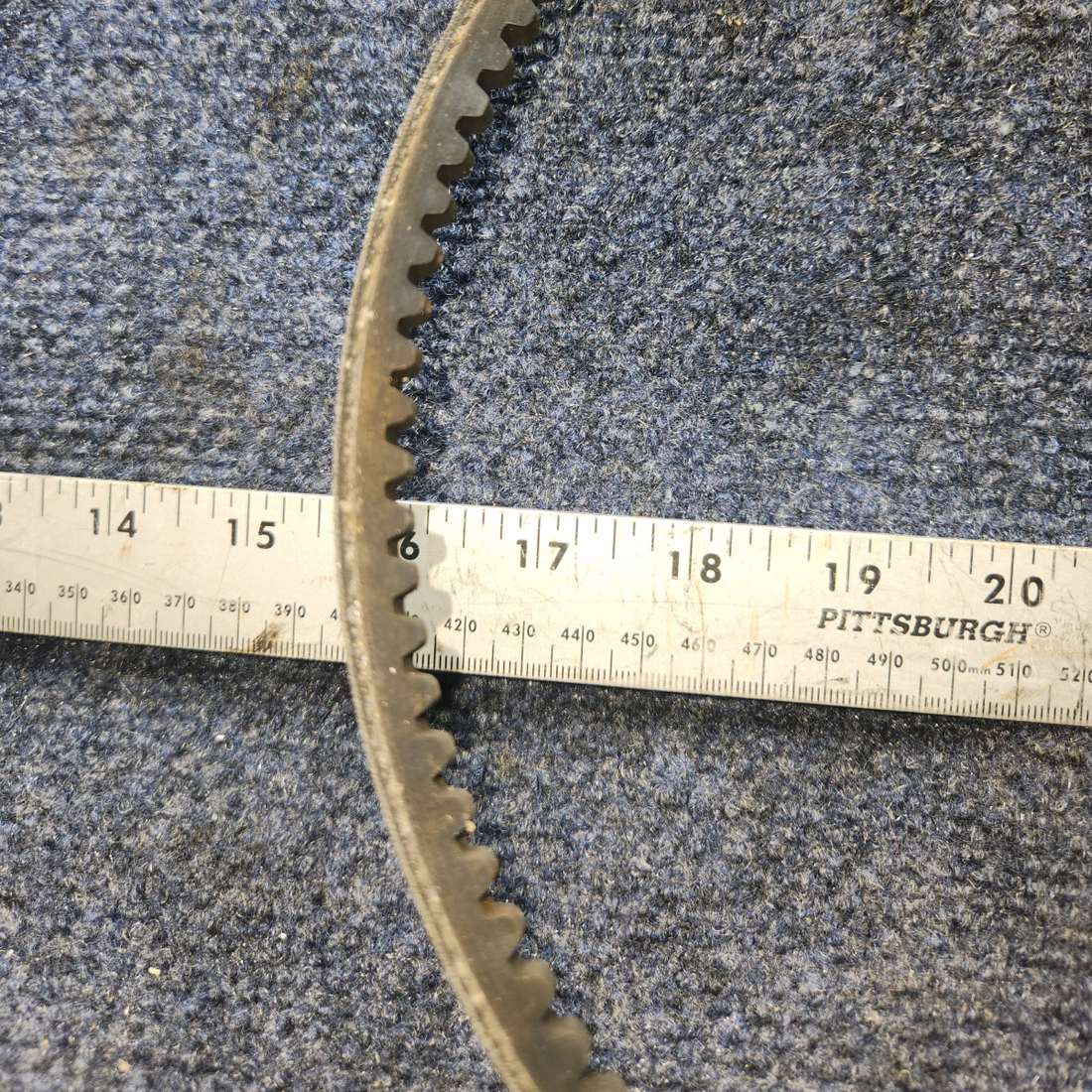 Used aircraft parts for sale, 37A19773-376 Lycoming Mooney M20J Alternator Drive Belt