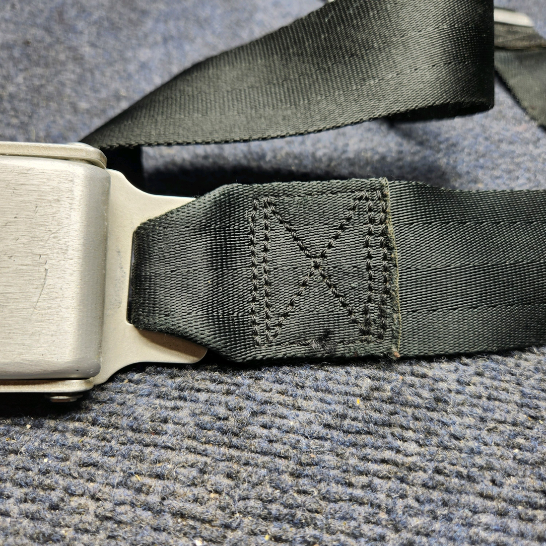 Used aircraft parts for sale, FDC-5900-150-2 Davis Aircraft Products Mooney M20J SEATBELT MOONEY REAR SEAT (BLACK)
