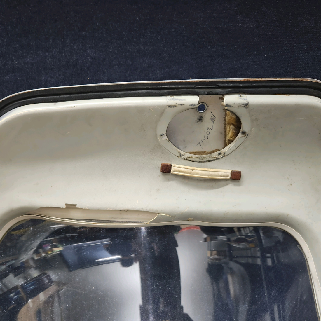 Used aircraft parts for sale, 79545-002 Piper PA28-161 Cabin Door Structure – Without Latch, Lock, and Hinges
