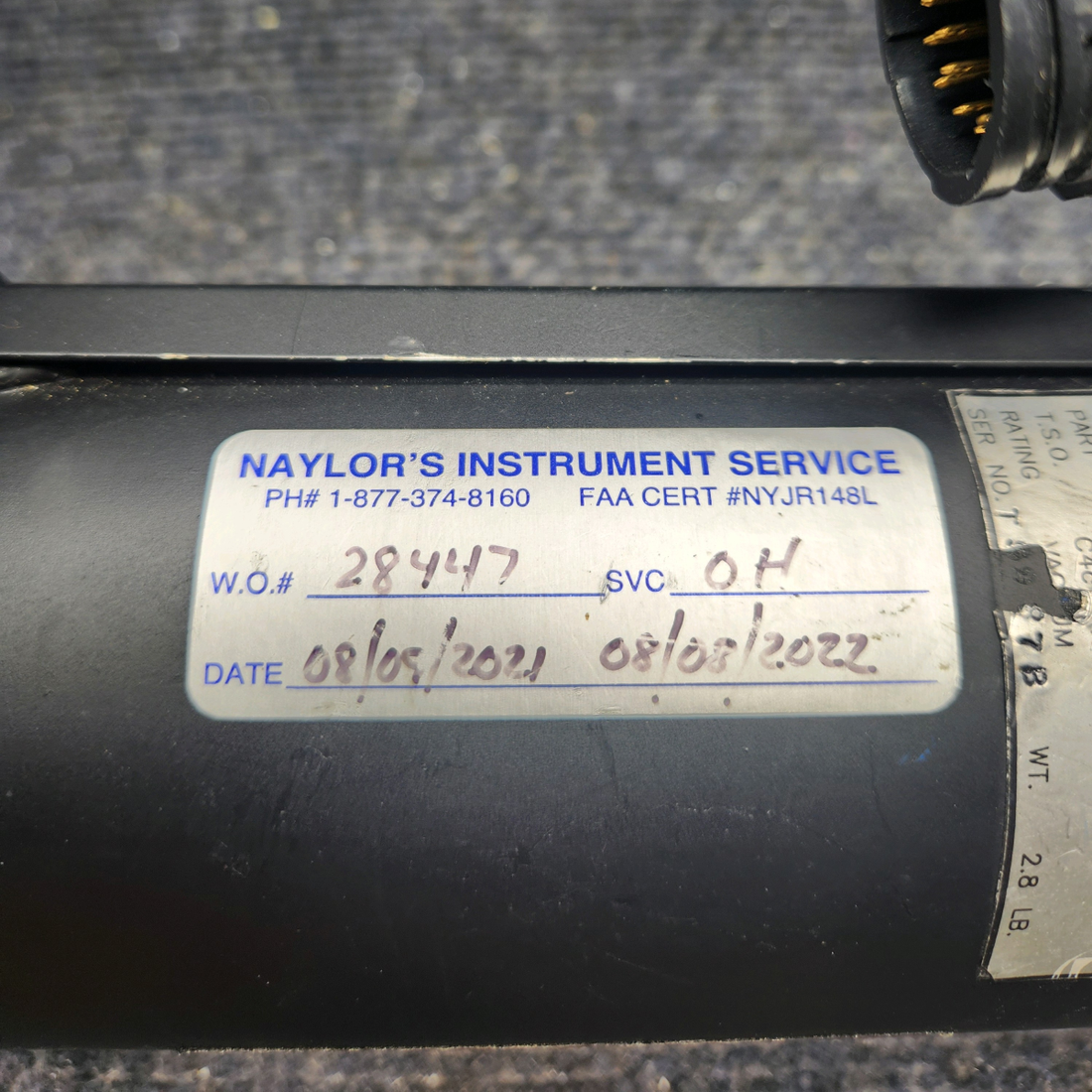 Used aircraft parts for sale, 52D267M Mooney M20K CENTURY ATTITUDE - CORE-NO RETURN.