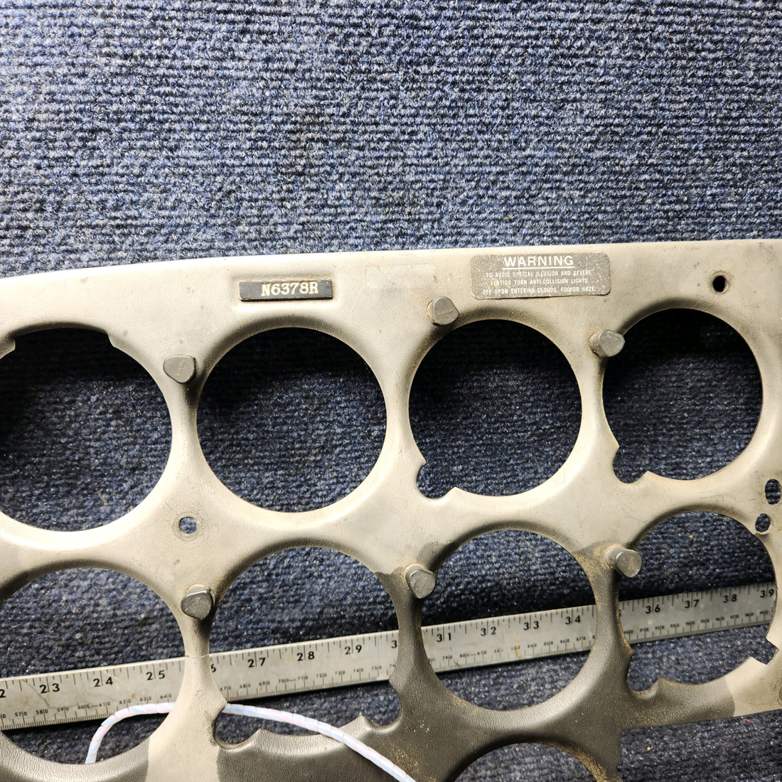 Used aircraft parts for sale, 2413120-3 Cessna 172RG Cover Assy-Post Lighted R/H
