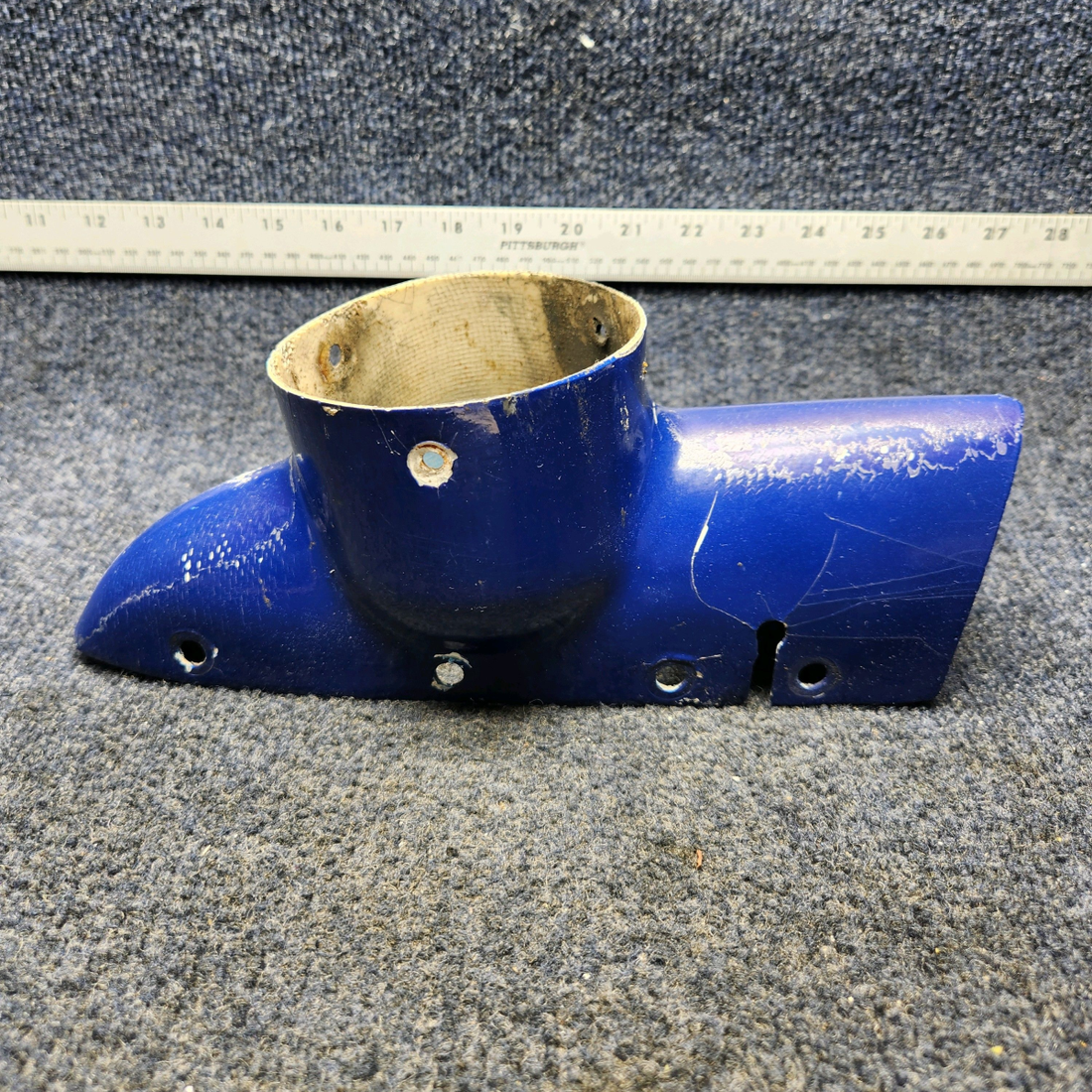 Used aircraft parts for sale, 63514-006 PIPER PA28-140 ROTATING BEACON FIN TIP ASSEMBLY