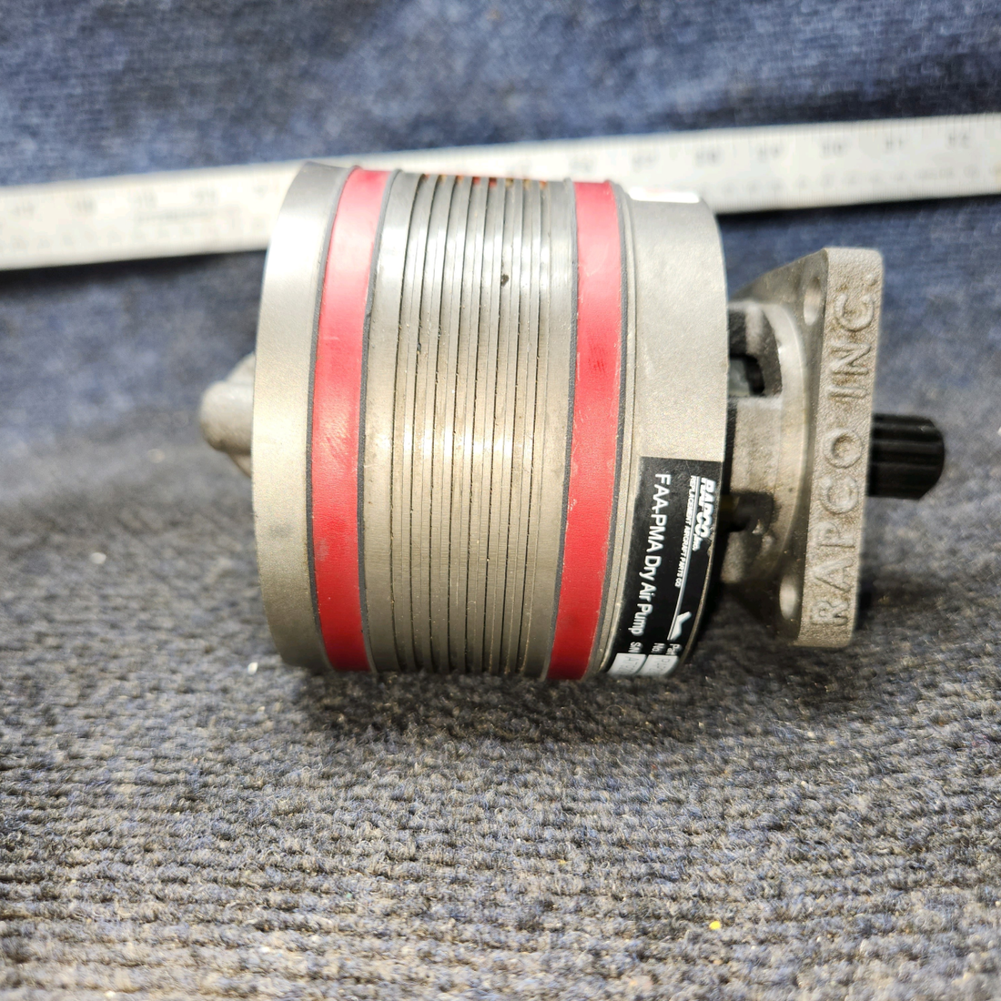Used aircraft parts for sale, RAP21CC Rapco Piper PA28-161 Dry Air Pump
