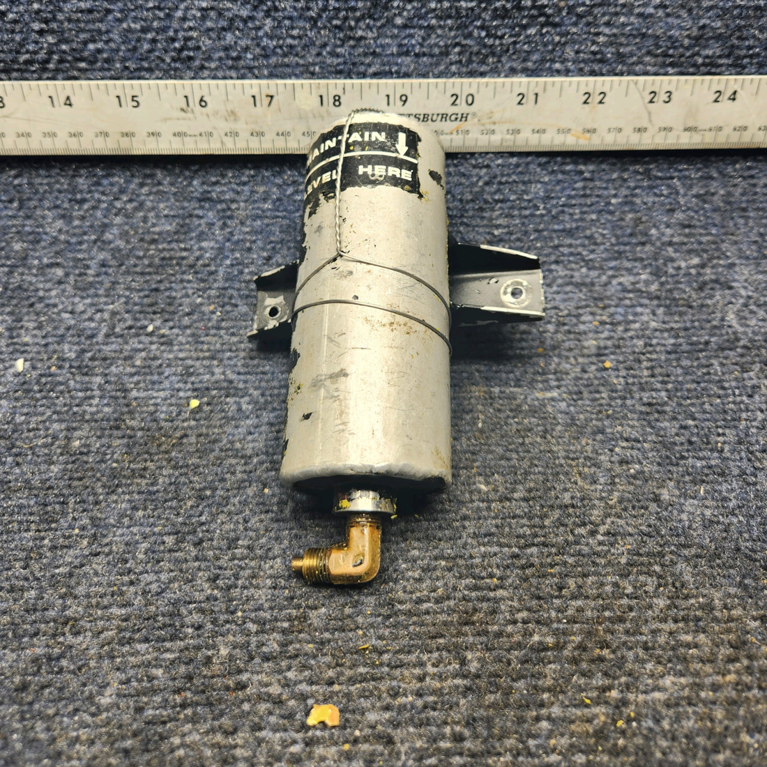 Used aircraft parts for sale, 850002-503 Mooney M20K HYDRAULIC BRAKE FLUID RESERVOIR