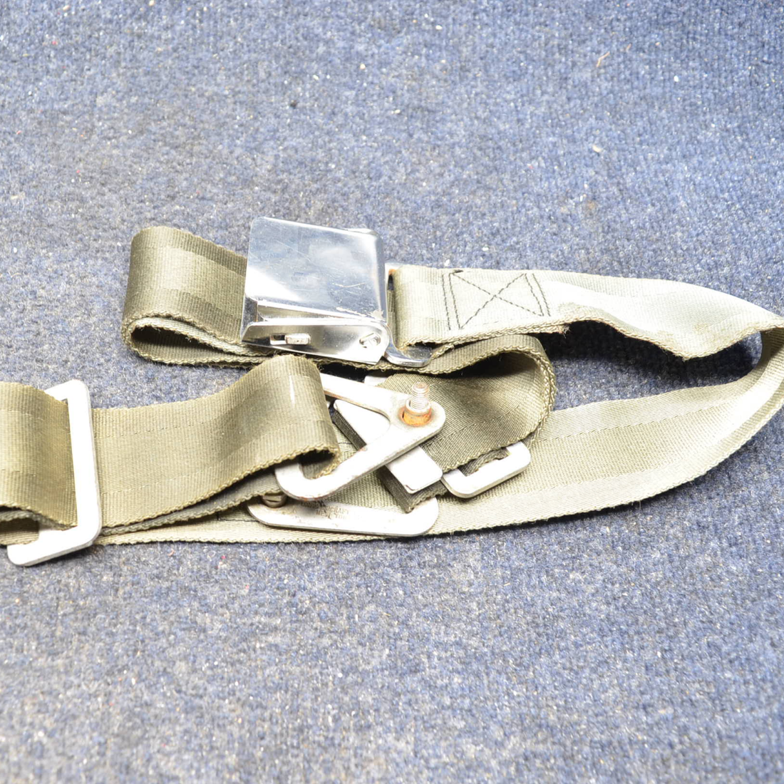 Used aircraft parts for sale, S-1060-4 Cessna C175 CESSNA SEAT BELT ASSY PILOT OR CO-PILOT