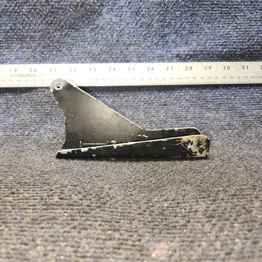 Used aircraft parts for sale, 69318-000 Piper PA28-161 Rudder Trim Channel Bracket