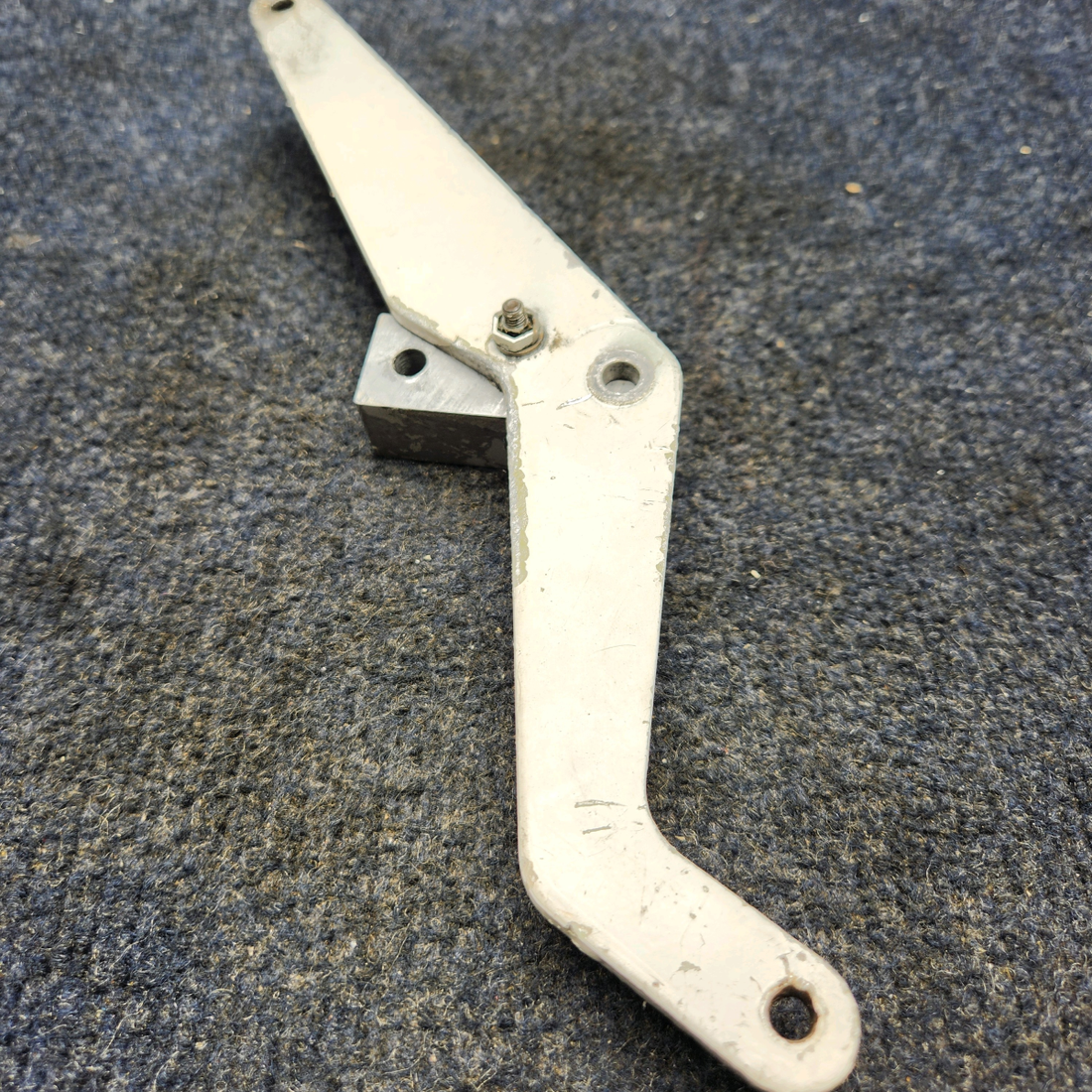 Used aircraft parts for sale, 38232-004 Piper PA32RT-300 NOSE GEAR FORWARD SPRING ARM ASSEMBLY
