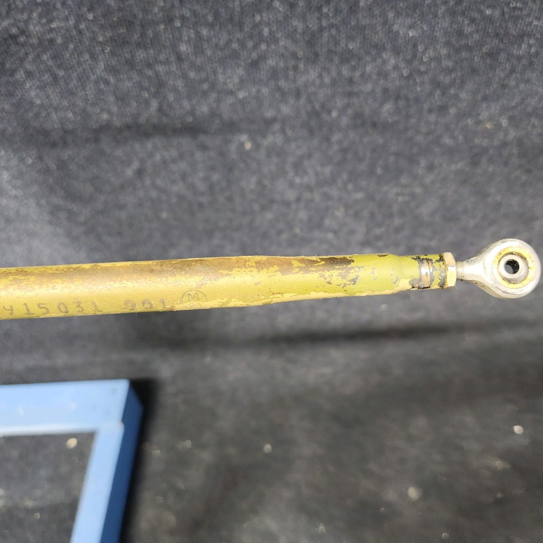 Used aircraft parts for sale, 915031-000 Mooney M20J CONTROL RUDDER TUBE AFT
