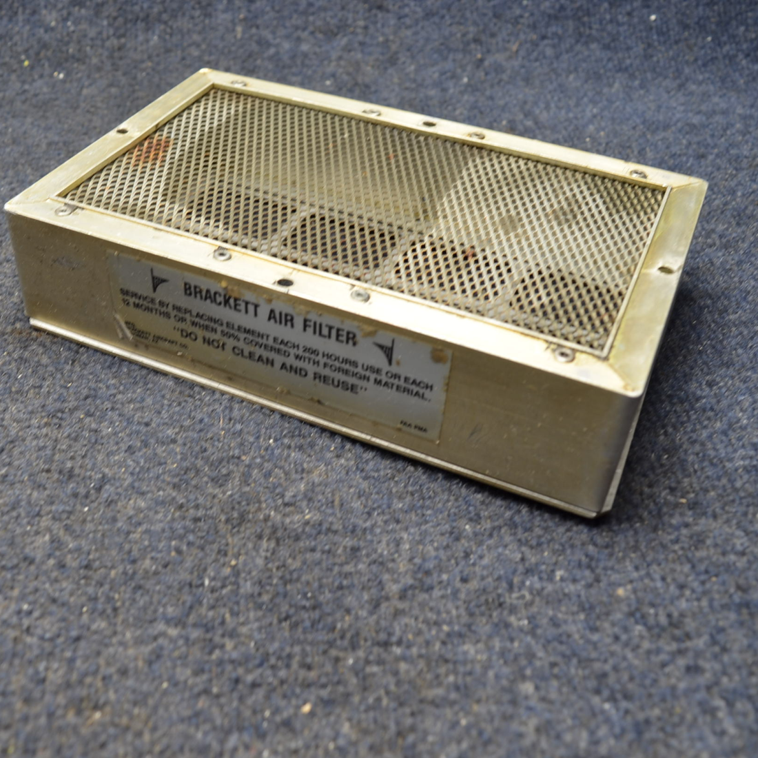 Used aircraft parts for sale, BA-5810 Cessna 172RG BRACKETT AIR FILTER BOX