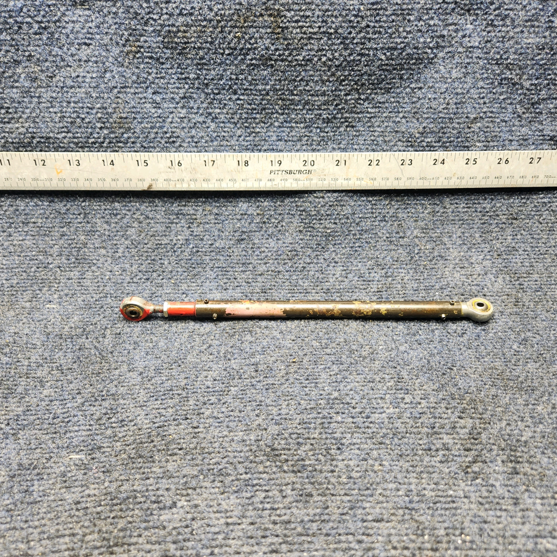 Used aircraft parts for sale, 915007-015 Mooney M20J RUDDER CONTROL TUBE ASSEMBLY ADJUSTABLE