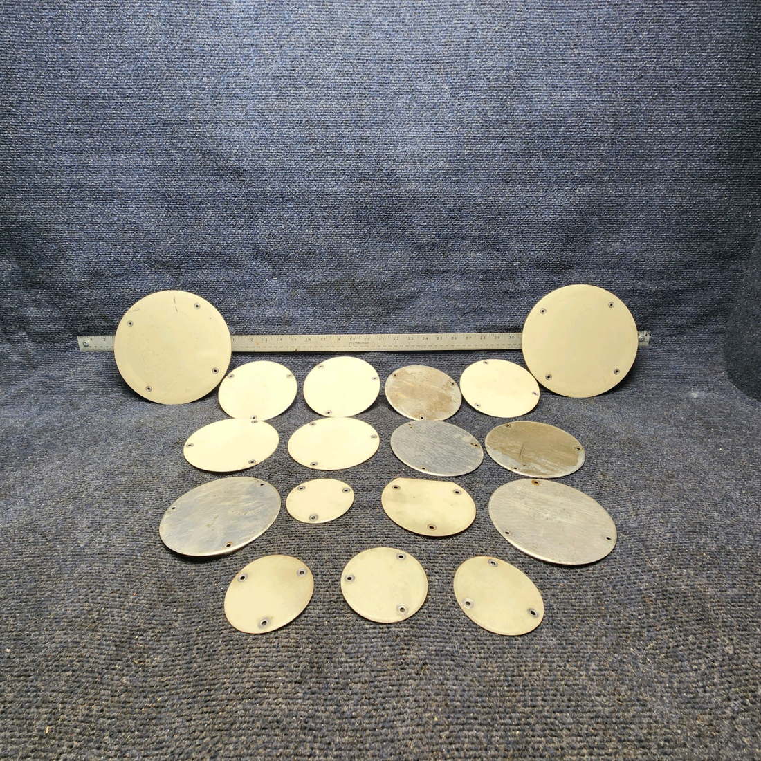 Used aircraft parts for sale, CESSNA 172K - COVER PLATE CESSNA 172K SET OF COVER PLATE SET