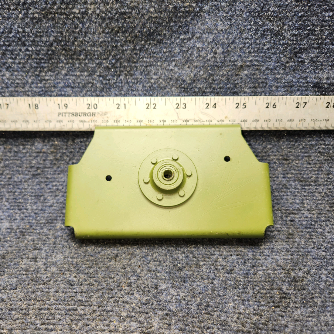 Used aircraft parts for sale, 2413005-1 Cessna 172RG Nose Gear Steering Bracket Assy