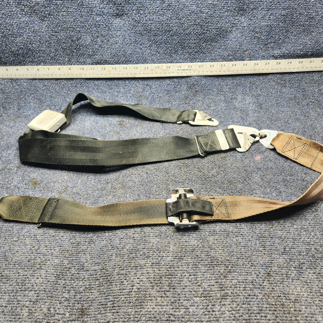 Used aircraft parts for sale, FDC-5900-160-3 Mooney M20K DAVIS AIRCRAFT PRODUCTS SEATBELT W SHOULDER STRAP-FDC-7275-8-1