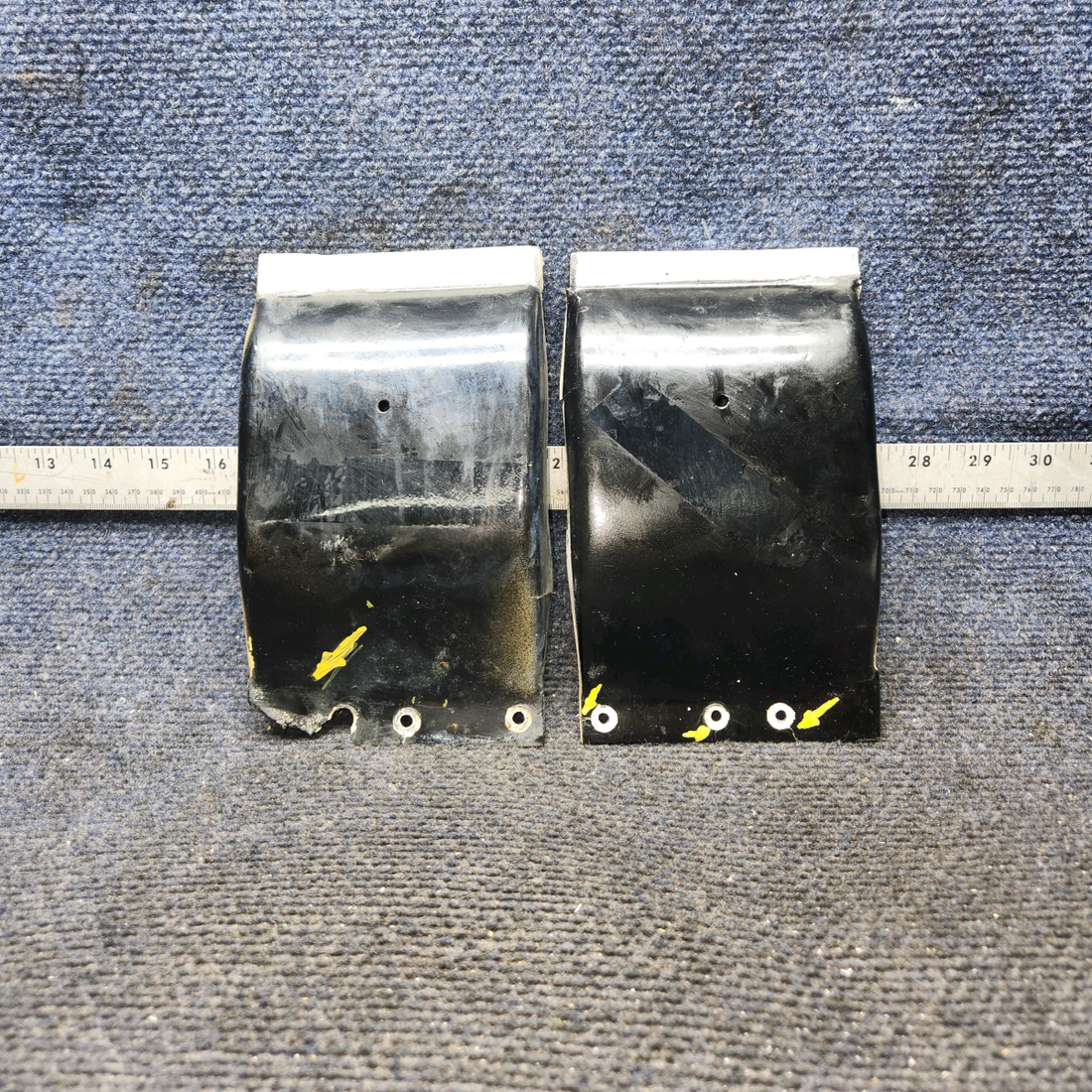 Used aircraft parts for sale, 63942-000 Piper PA28-161 Wing Bolt Access Cover Assy - Set LH & RH