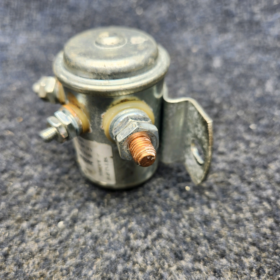 Used aircraft parts for sale, X61-0028 BEECHCRAFT F35 LAMAR CONTACTOR SOLENOID (VOLTS: 12, AMPS: 100)
