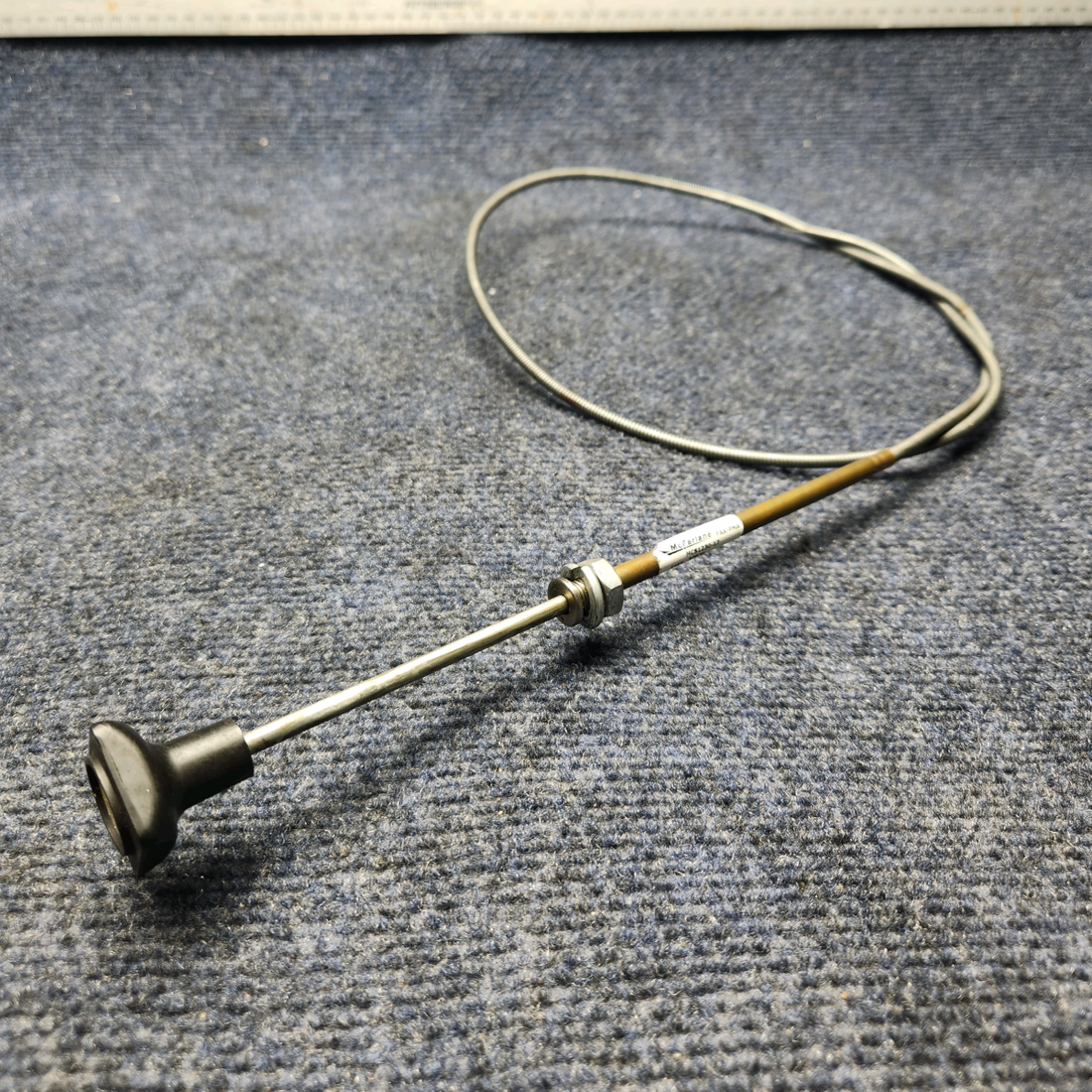 Used aircraft parts for sale, S1230-15 CESSNA C172RG CARBURETOR HEAT CONTROL CABLE L: 46"