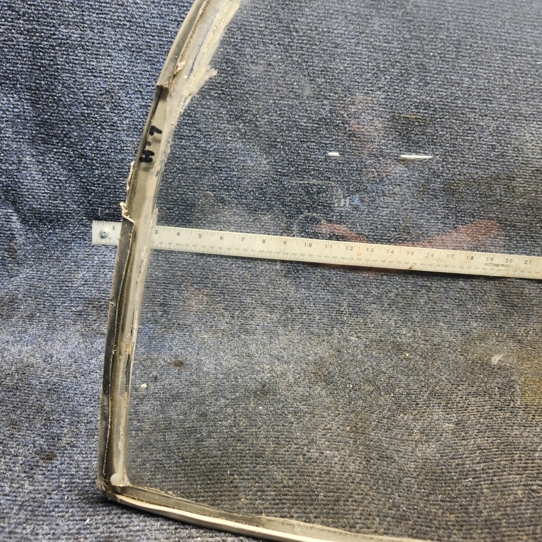 Used aircraft parts for sale, 79296-17, 79296-16 Piper PA28-161 Windshield Set - RH and LH