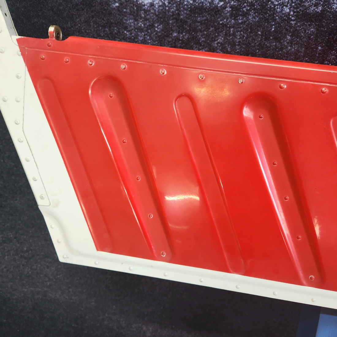 Used aircraft parts for sale, 460043-000 Mooney M20J RUDDER ASSEMBLY - DENTS ON LOWER FAIRING "SEE PHOTOS FOR DETAIL"