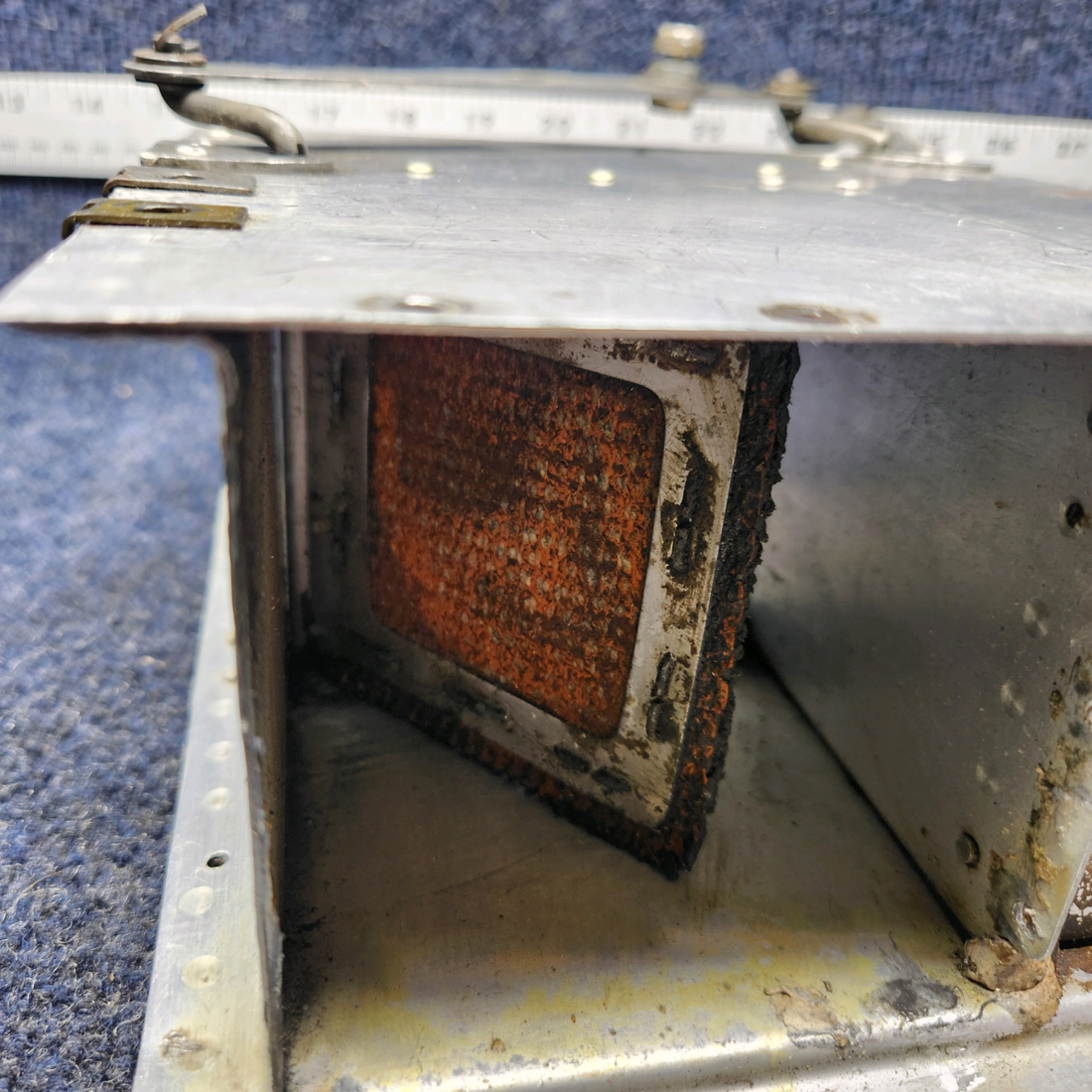 Used aircraft parts for sale, 35-550026 BEECHCRAFT F35 VALVE HEAT CONTROL ASSY