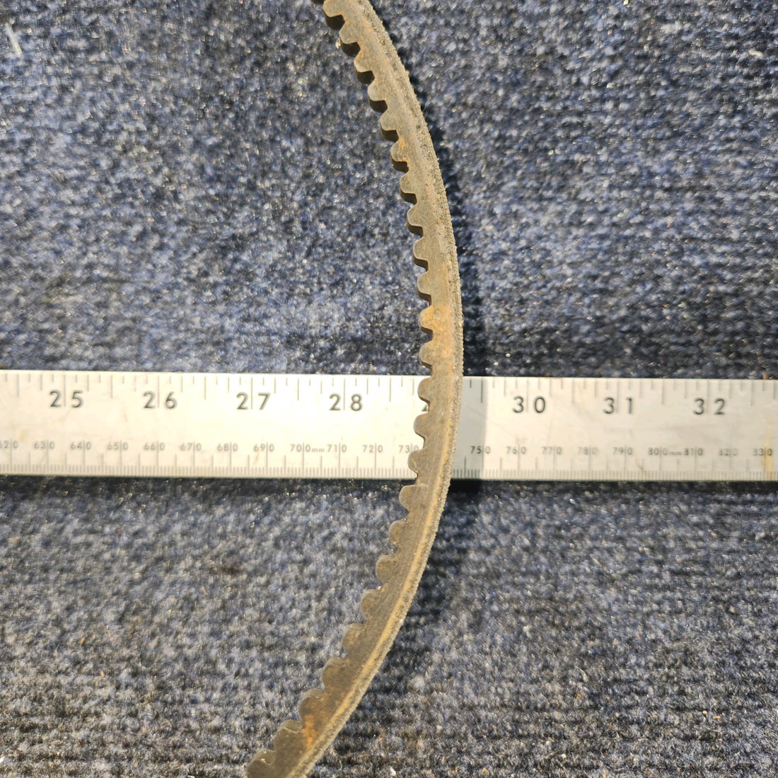 Used aircraft parts for sale, 37A19773-376 Lycoming Mooney M20J Alternator Drive Belt