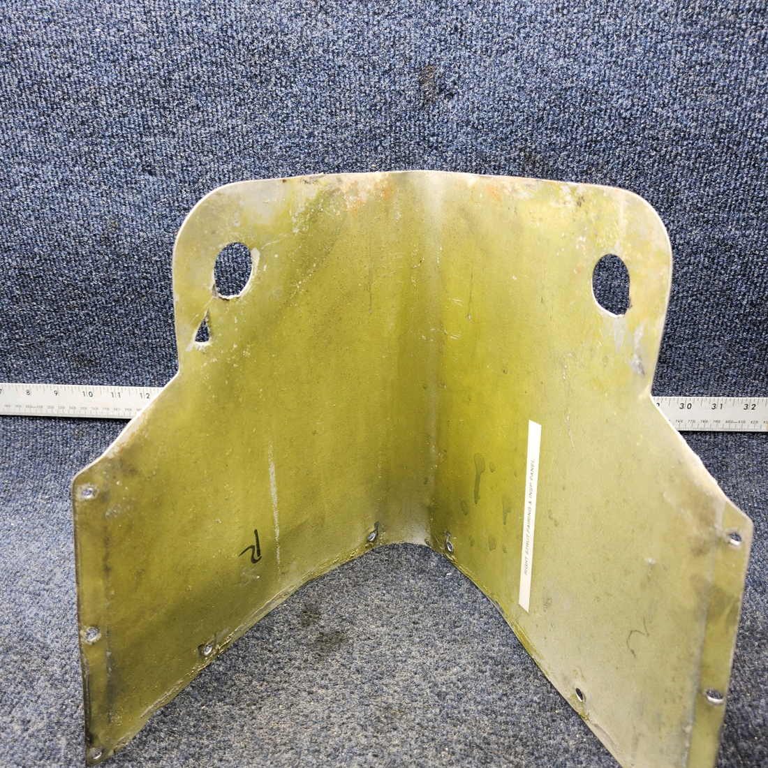 Used aircraft parts for sale, 63338-000 PIPER PA28-140 MAIN GEAR FAIRING ASSY