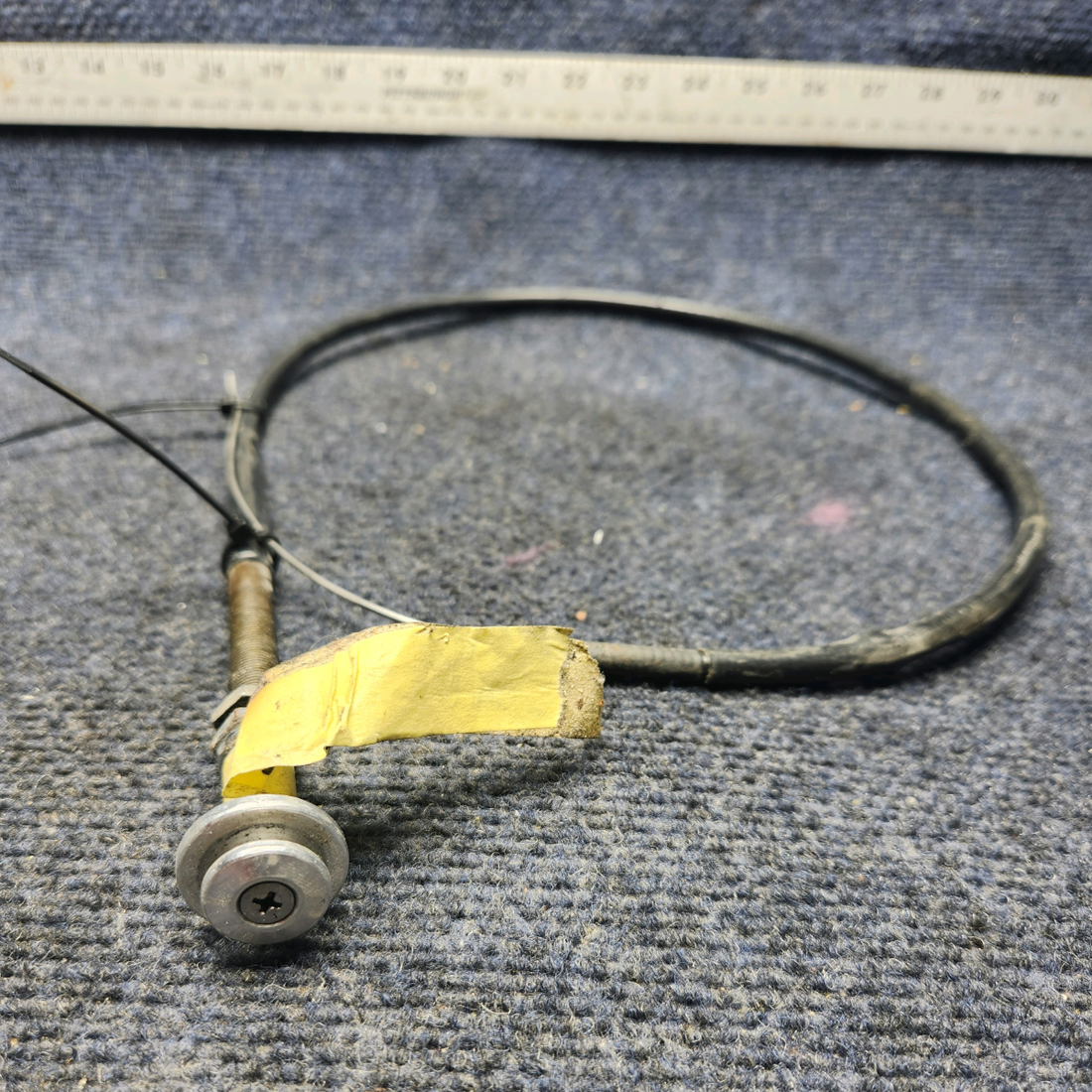 Used aircraft parts for sale, 640258-005 Mooney M20K CABIN HEAT CONTROL CABLE (L: 39-1/2")