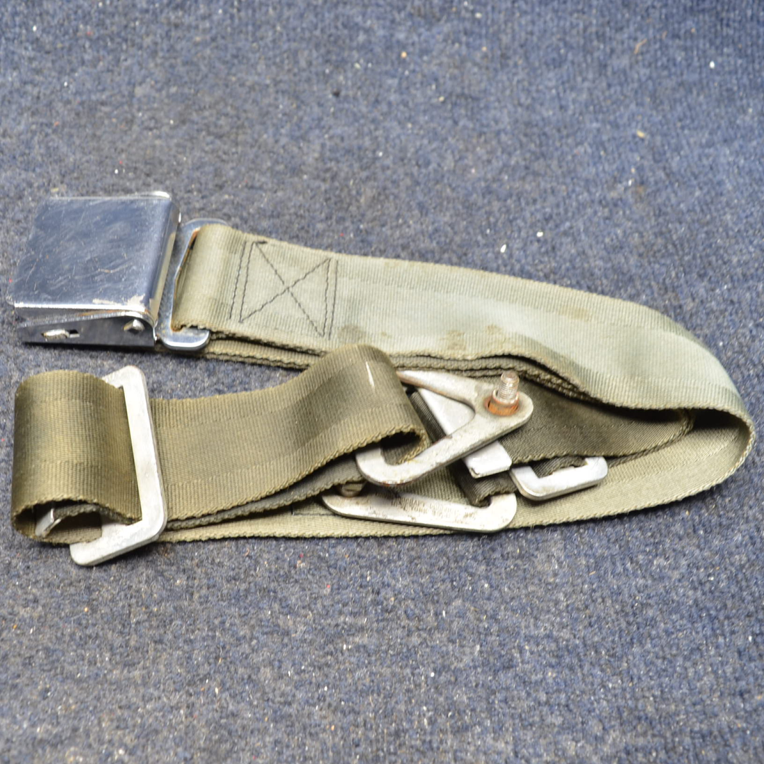 Used aircraft parts for sale, S-1060-4 Cessna C175 CESSNA SEAT BELT ASSY PILOT OR CO-PILOT