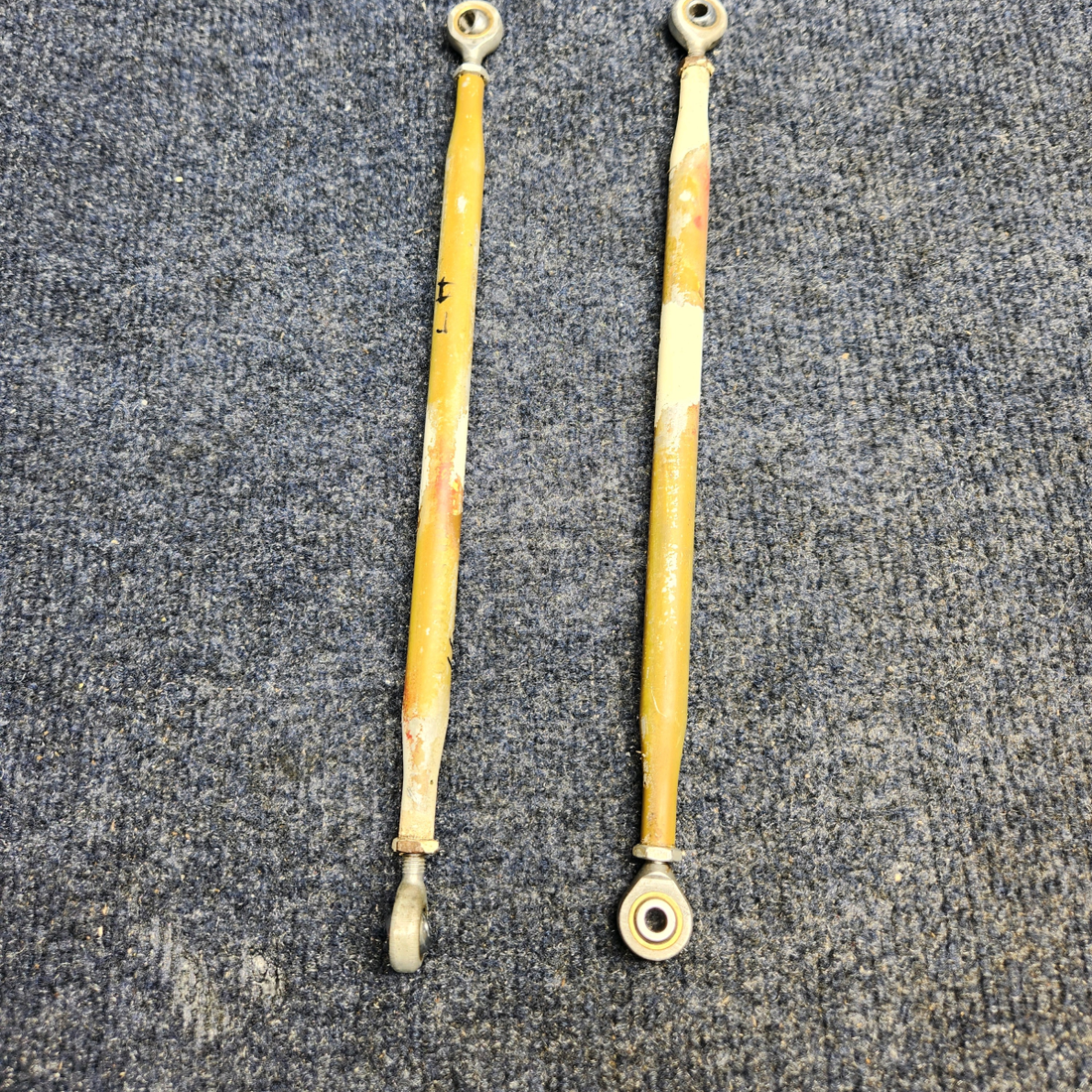 Used aircraft parts for sale, 35-521152-12 BEECHCRAFT F35 AILERON CONTROL ROD ASSEMBLY PRICE PER EACH.
