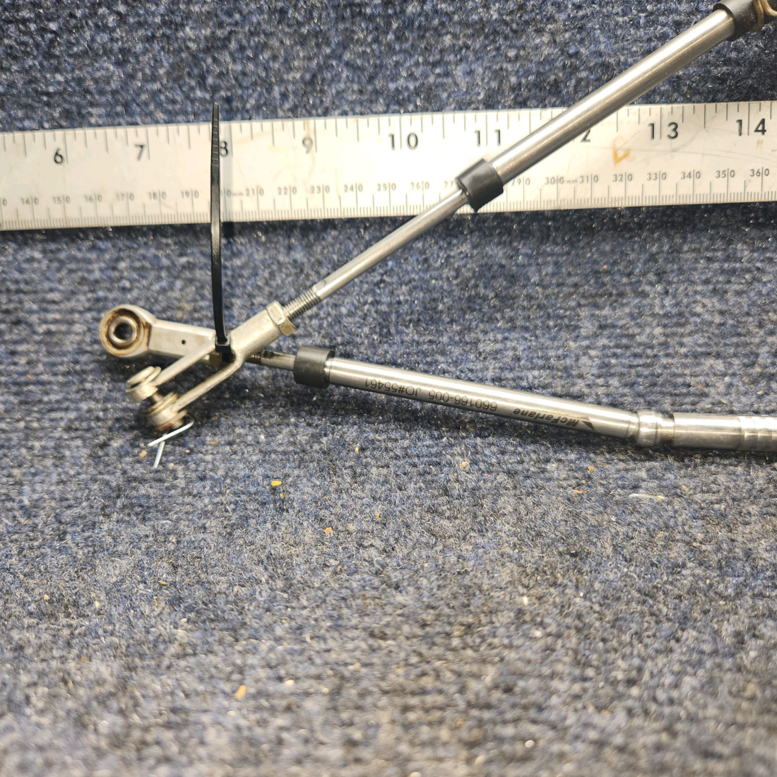 Used aircraft parts for sale, 660166-005 Mooney M20J Mixture Control – Length 56"