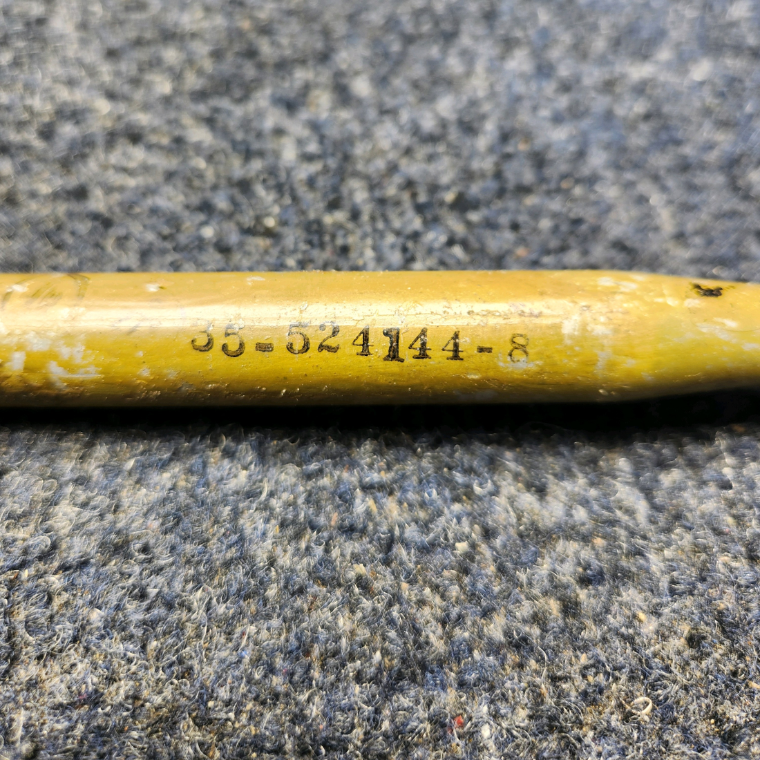 Used aircraft parts for sale, 35-524144-8 BEECHCRAFT F35 RUDDER PEDAL TUBE