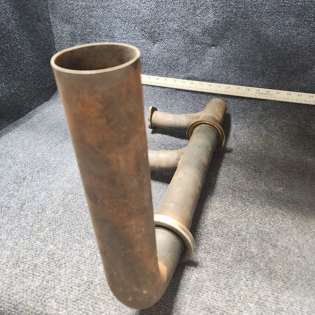 Used aircraft parts for sale, 642220-905-2, 642220-103 , 642220-905-1 Mooney M20K EXHAUST STACK RH