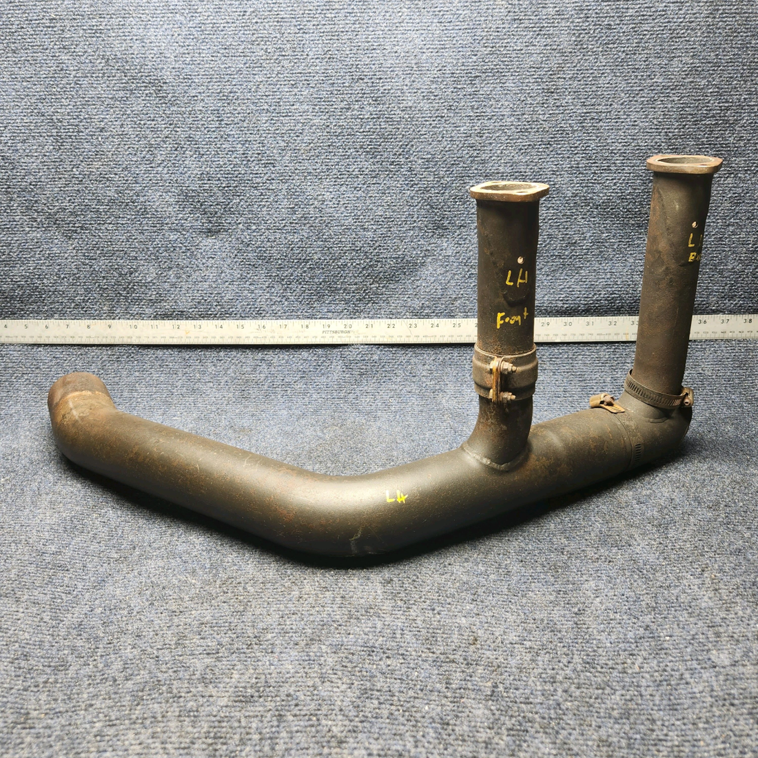 Used aircraft parts for sale, 2454000-16, 2454000-17 CESSNA C172RG EXHAUST RISER WELD ASSEMBLY