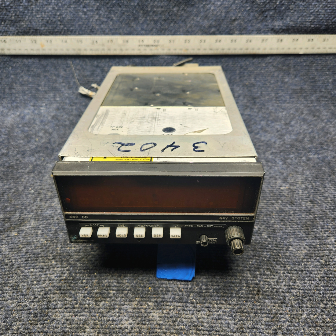 Used aircraft parts for sale, 066-4008-00 Bendix Mooney M20K KING KNS 80 VOR/LOC/DME/RNAV/GS MOUNT RACK TRAY