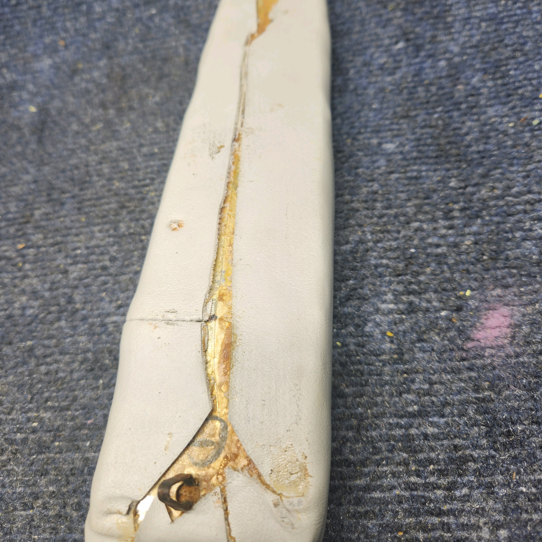 Used aircraft parts for sale, 130271-035 Mooney M20K CABIN DOOR ARMREST ASSEMBLY