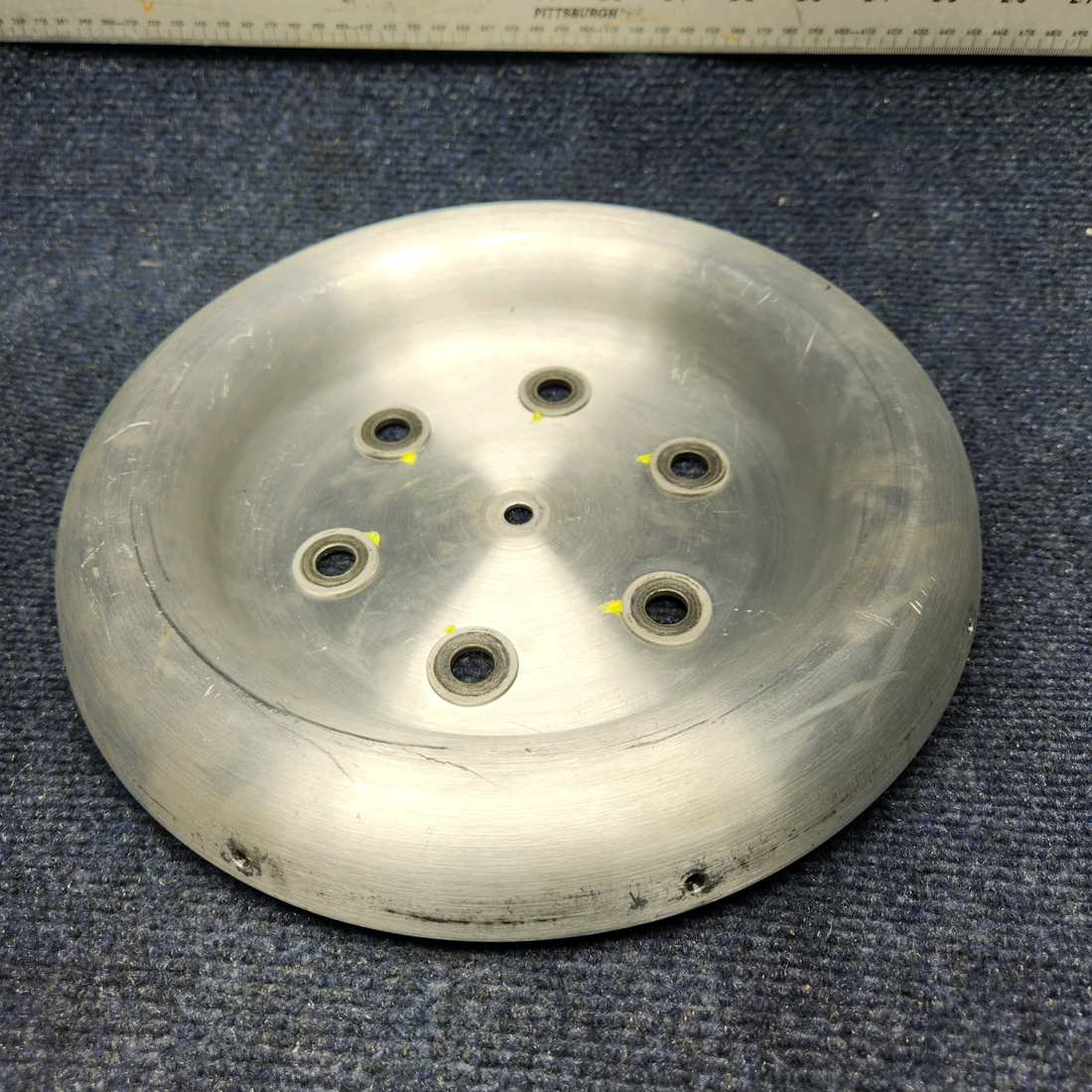 Used aircraft parts for sale, D-4247 Beechcraft C23 SUNDOWNER AFT PROPELLER SPINNER BULKHEAD