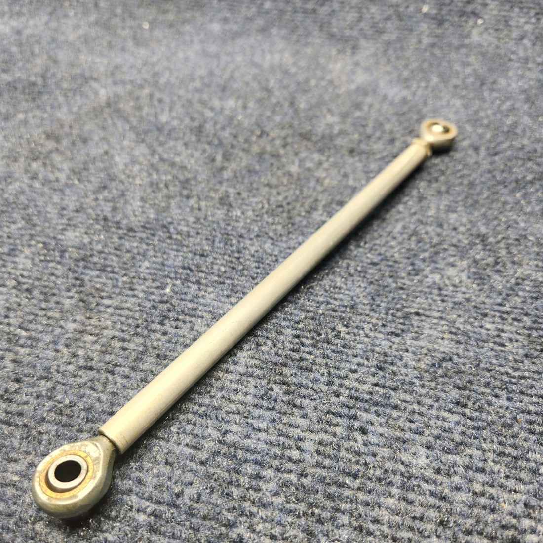 Used aircraft parts for sale, 169-524013-37 Beechcraft C23 SUNDOWNER RUDDER PEDAL CONTROL ROD INTERCONNECT AFT