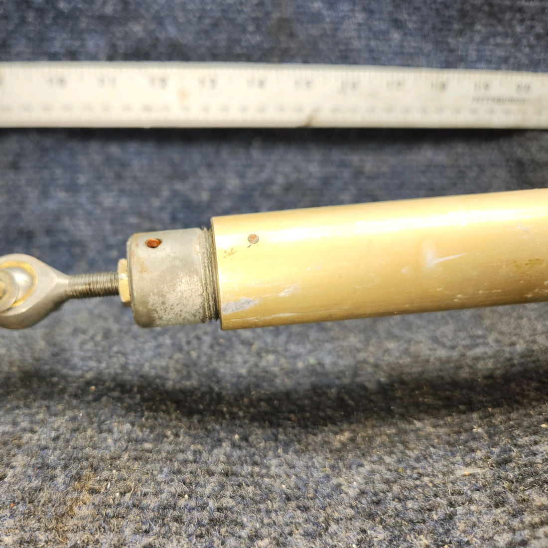 Used aircraft parts for sale, 750097-009,750105-1 Mooney M20J Flap Actuator Assy with Motor - 12V