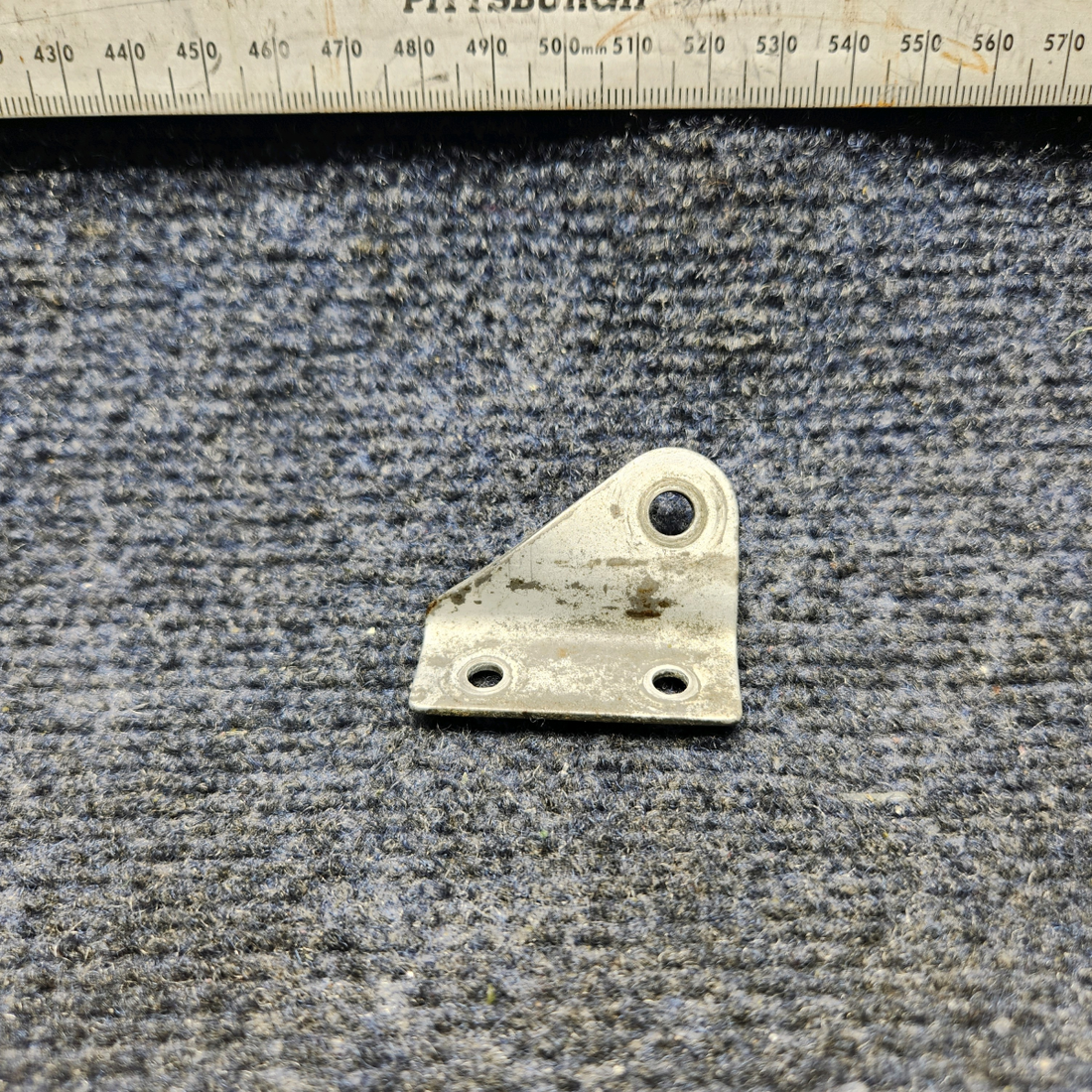 Used aircraft parts for sale, 0510205-4 CESSNA 172K SEAT BELT BRACKET LH INBD, RH OUTBD "PRICE PER EACH"