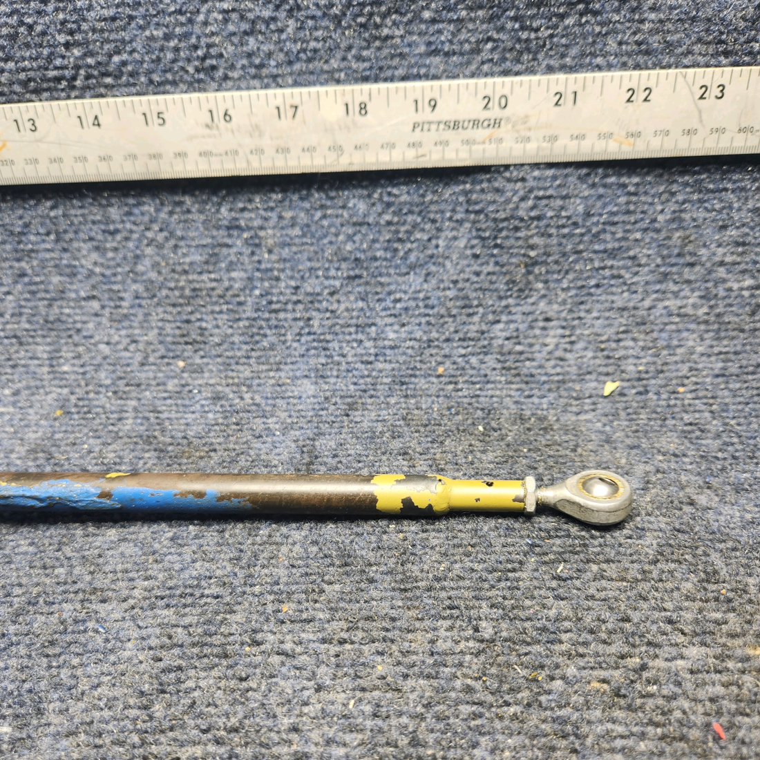 Used aircraft parts for sale, 915033-000 Mooney M20K CONTROL TUBE AILERON CENTER CRANK