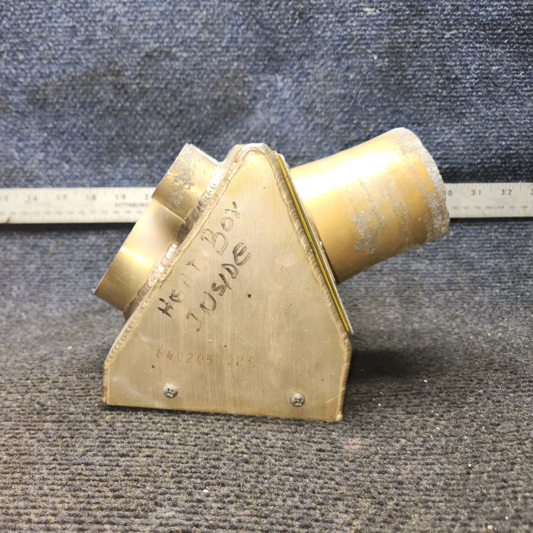 Used aircraft parts for sale, 640205-023 Mooney M20J Cabin Heat Junction Box Assembly