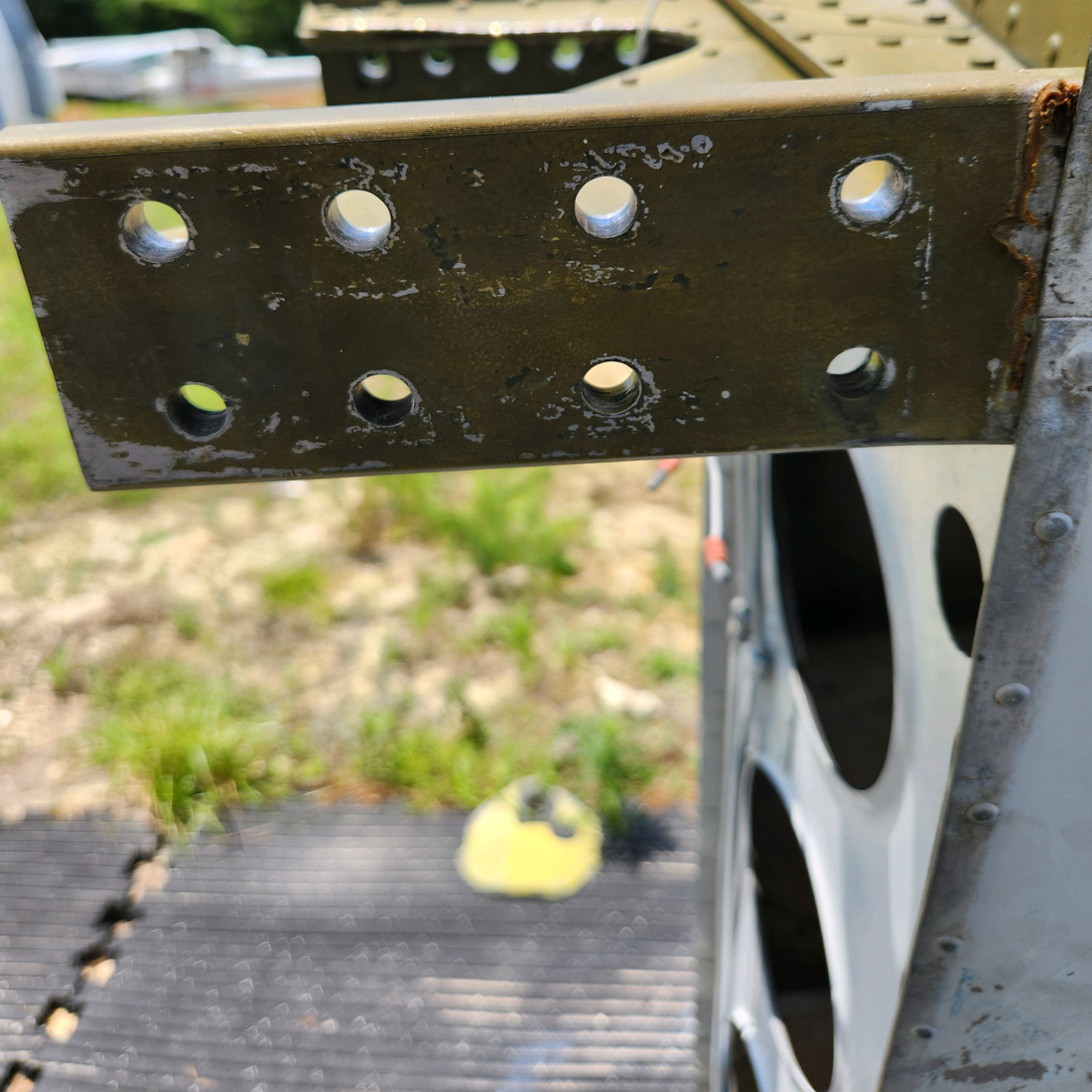 Used aircraft parts for sale, 66601-004 PIPER PA28-140 WING STRUCTURE LH-LESS FUEL TANK