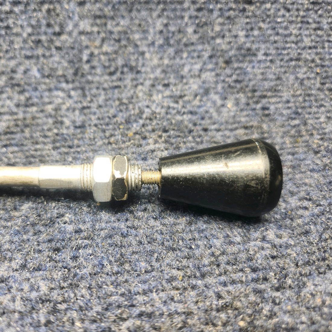 Used aircraft parts for sale, 640257-021 Mooney M20J CABIN AIR DISTRIBUTION CONTROL CABLE (LENGTH: 15-1/8")