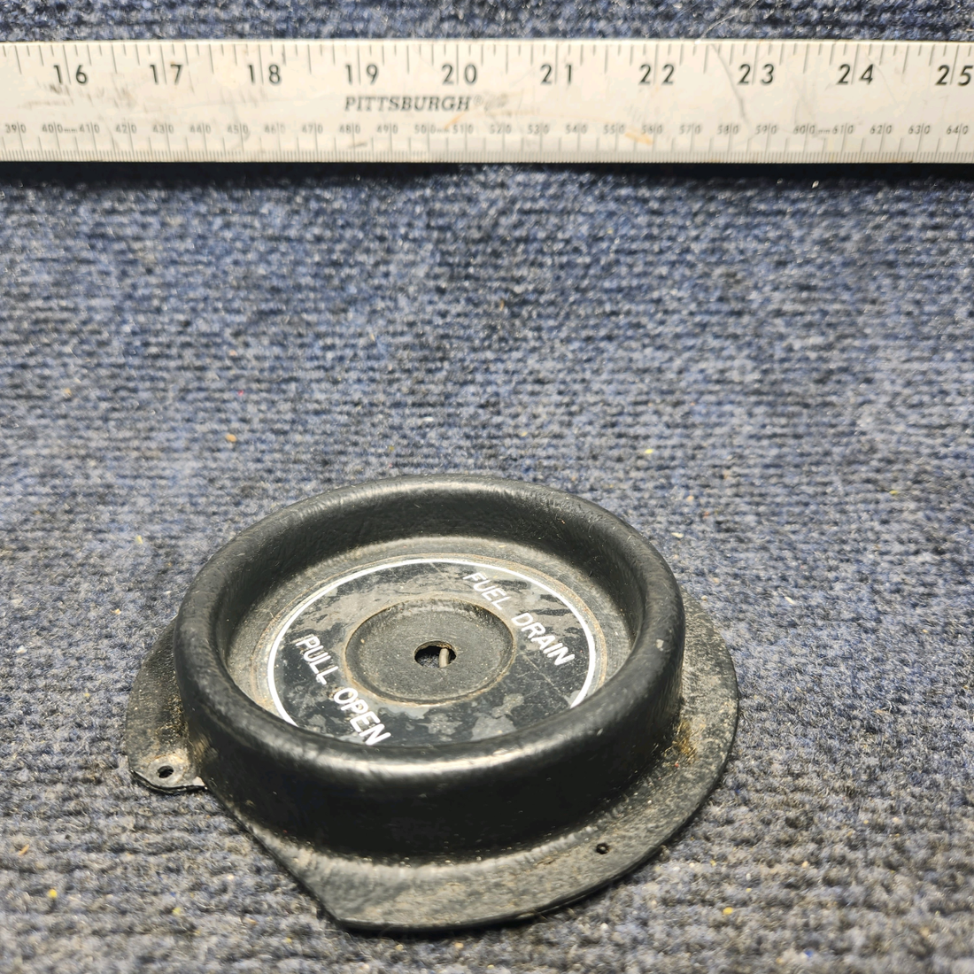 Used aircraft parts for sale, 610258-001 Mooney M20K FUEL GASCOLATOR TRIM COVER