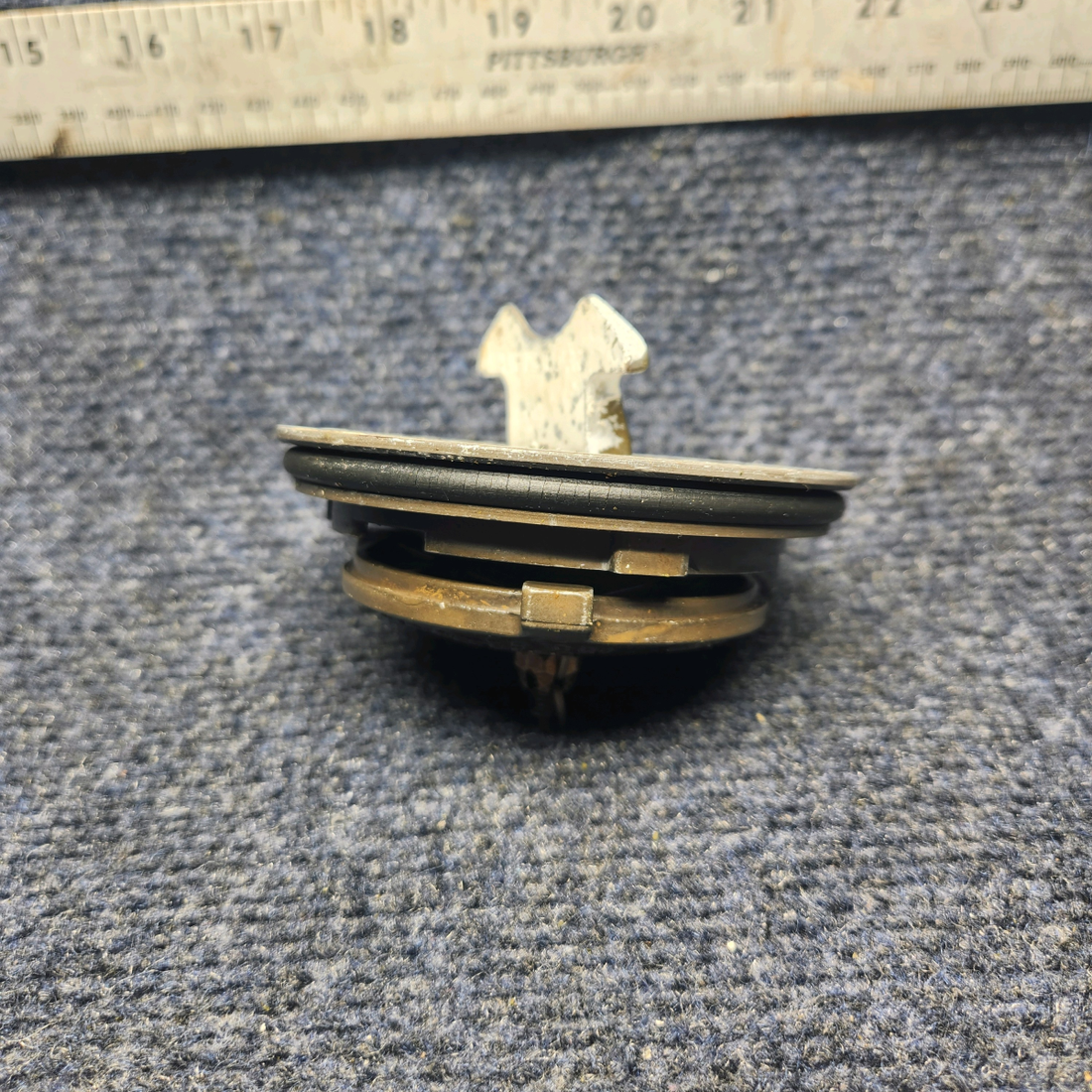 Used aircraft parts for sale, 431-9 Shaw Aero Mooney M20J FUEL CAP ASSEMBLY