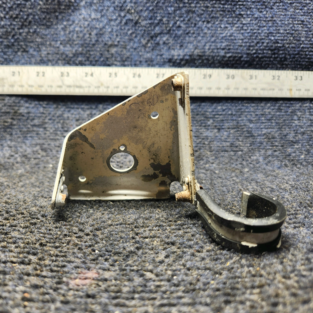 Used aircraft parts for sale, 800332‑501 Mooney M20J Bracket Assembly Squat Switch