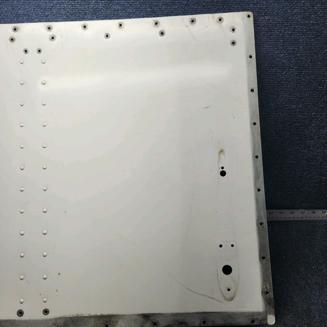Used aircraft parts for sale, 310124-501 Mooney M20J REMOVABLE FAIRING (BELLY PAN, LARGE) "ANTENNA HOLE"