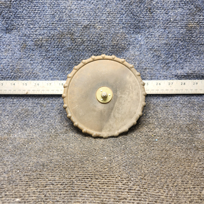 Used aircraft parts for sale, 0713656-1 Cessna 172F Elevator Trim Tab Control Wheel Assembly